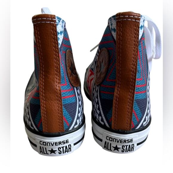 Converse Allstar Chuck Taylor festival bag geo print sneaker women’s 6 NWOB - Picture 5 of 9